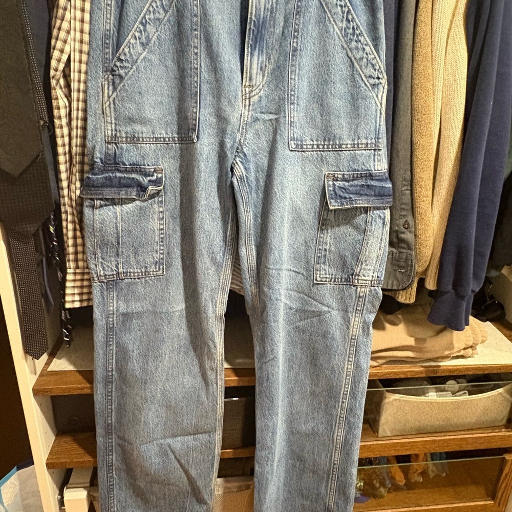 Aeropostale Blue Denim Baggy Jeans